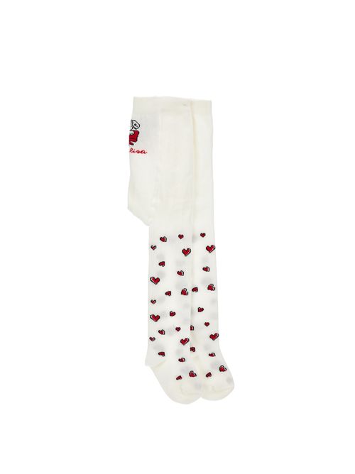 Collant, bambina, in jaquard/cotone caldo. MONNALISA | 39H009 80820143